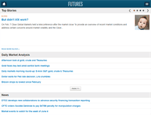 Tablet Screenshot of futuresmag.com